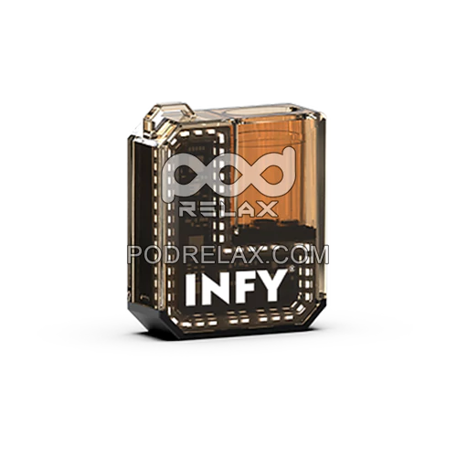 infy cube box AMBER ORANGE