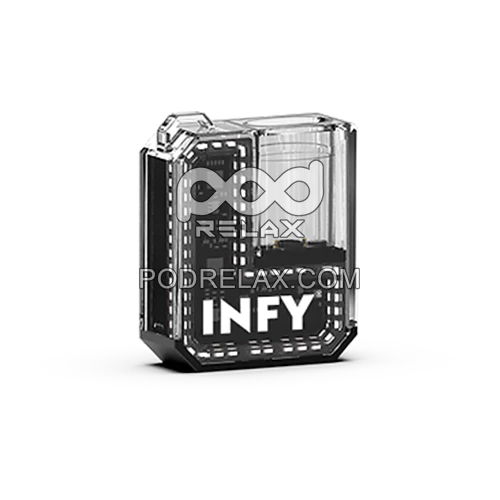 infy cube box CRYSTAL CLEAR